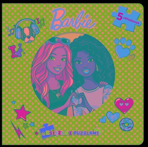 Image of Barbie Książka z puzzlami