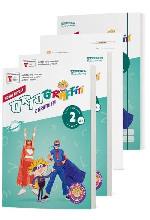Image of Ortograffiti z Bratkiem 2 Pakiet Szkoła podstawowa