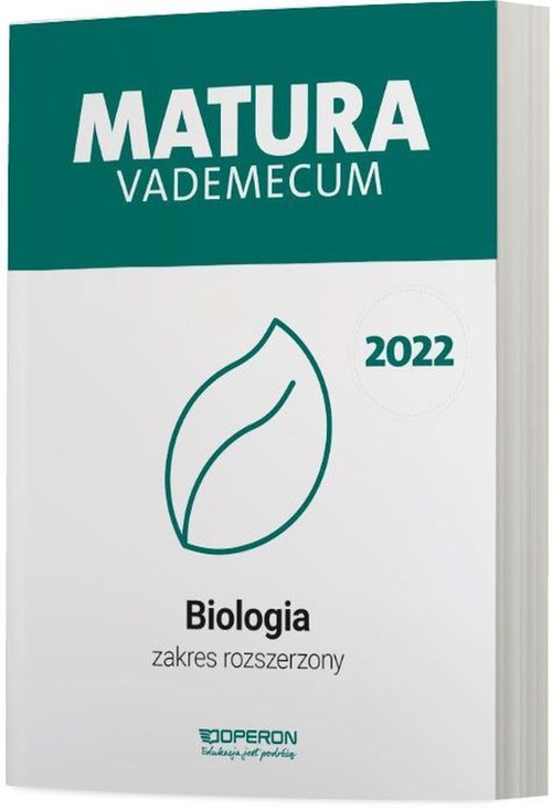Image of Matura 2022 Vademecum Biologia Zakres rozszerzony