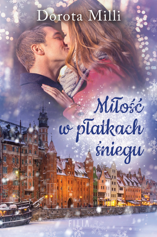 Image of Miłość w płatkach śniegu Wielkie Litery