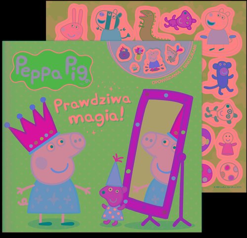 Image of Peppa Pig Opowiadania z naklejkami Prawdziwa magia!