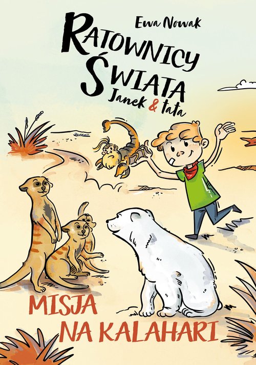 Image of Janek i tata Misja na Kalahari