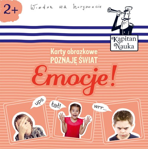 Image of Karty obrazkowe Poznaję świat Emocje! Kapitan Nauka