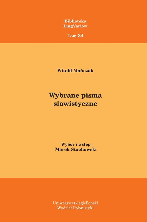 Image of Wybrane pisma slawistyczne