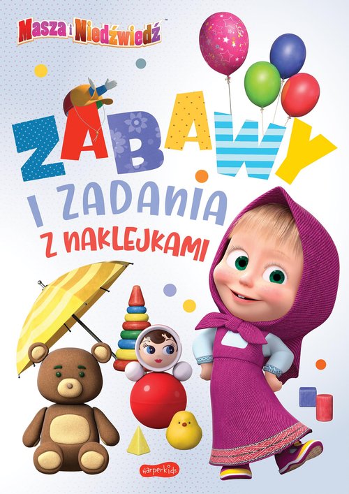 Image of Masza i Niedźwiedź Zabawy i zadania z naklejkami 2