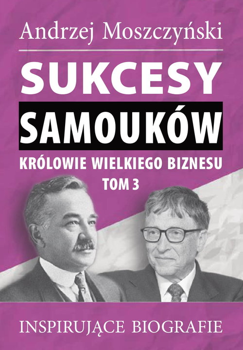 Image of Sukcesy samouków Królowie wielkiego biznesu Tom 3 Inspirujące biografie