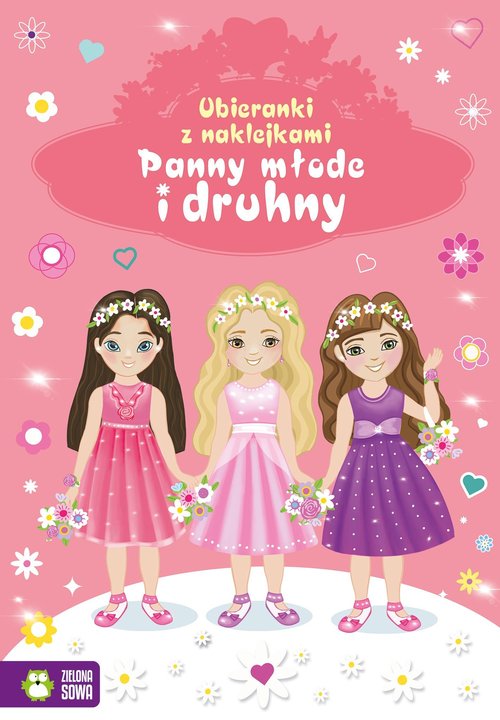 Image of Ubieranki z naklejkami Panny młode i druhny