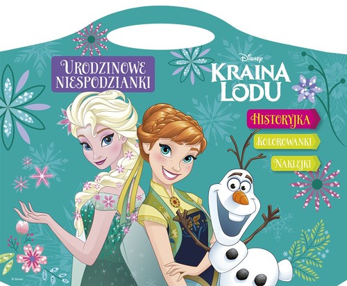 Image of Urodzinowe niespodzianki Disney Kraina Lodu Historyjka Kolorowanki Naklejki