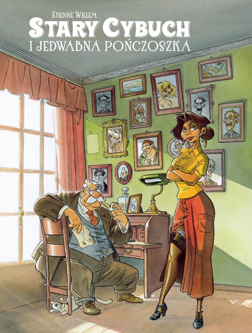 Image of Stary cybuch i jedwabna pończoszka