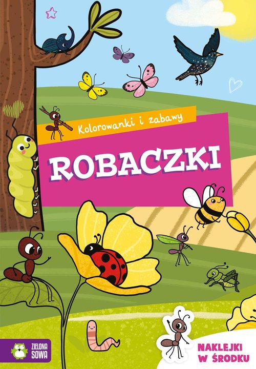 Image of Kolorowanki i zabawy Robaczki