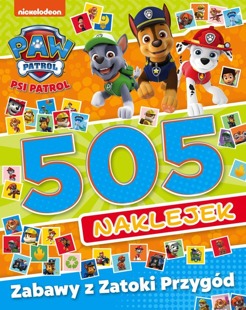 Image of Psi Patrol 505 naklejek Zabawy z Zatoki Przygód