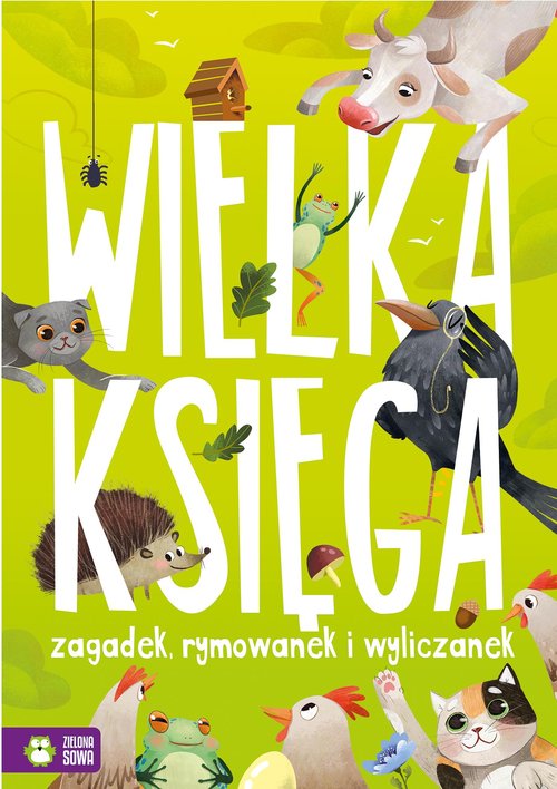 Image of Wielka księga zagadek rymowanek i wyliczanek