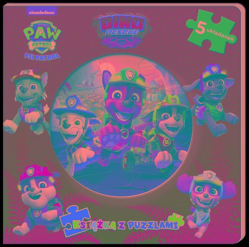 Image of Psi Patrol Książka z puzzlami