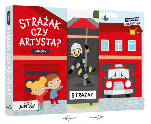 Image of Rozsuwanki-niespodzianki Strażak czy artysta? Zawody