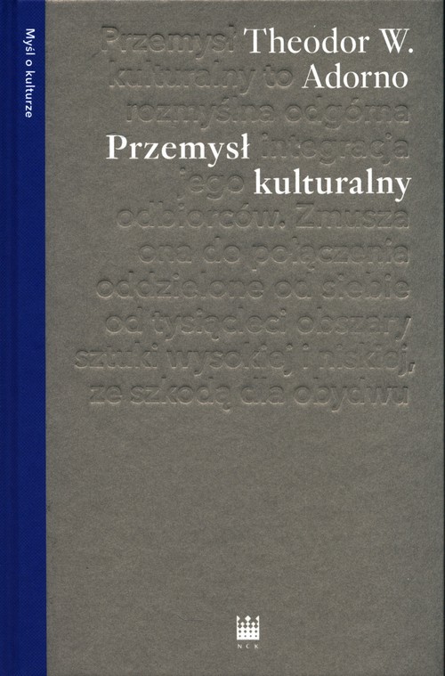 Image of Przemysł kulturalny Wybrane eseje o kulturze masowej
