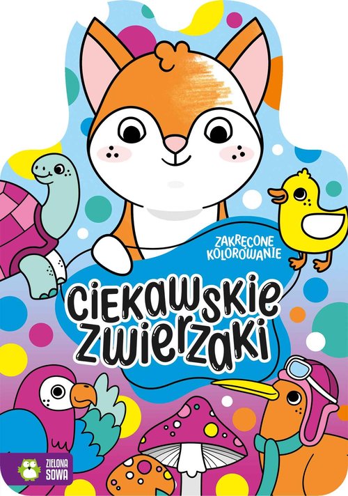 Image of Zakręcone kolorowanie Ciekawskie zwierzaki