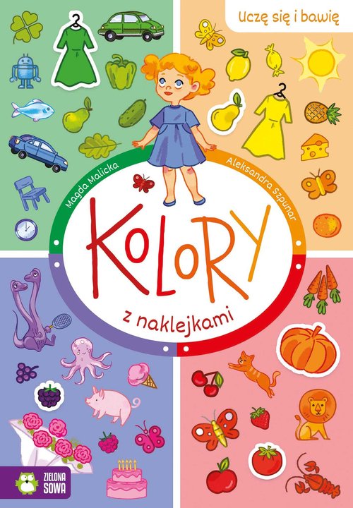 Image of Uczę się i bawię Kolory z naklejkami