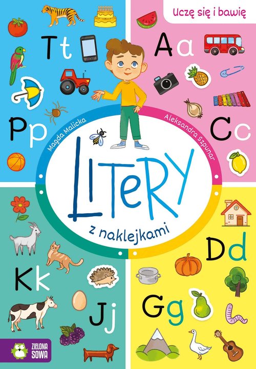 Image of Uczę się i bawię Litery z naklejkami