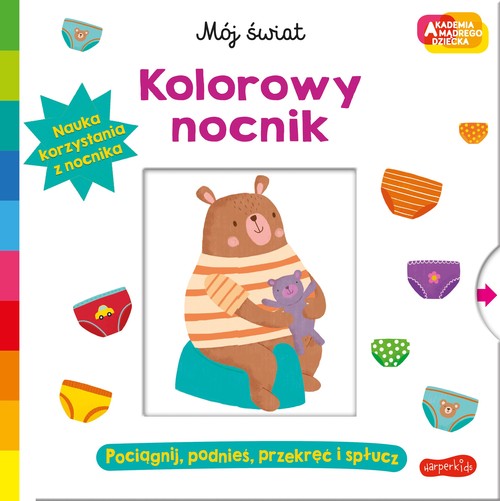 Image of Akademia mądrego dziecka Kolorowy nocnik Mój świat
