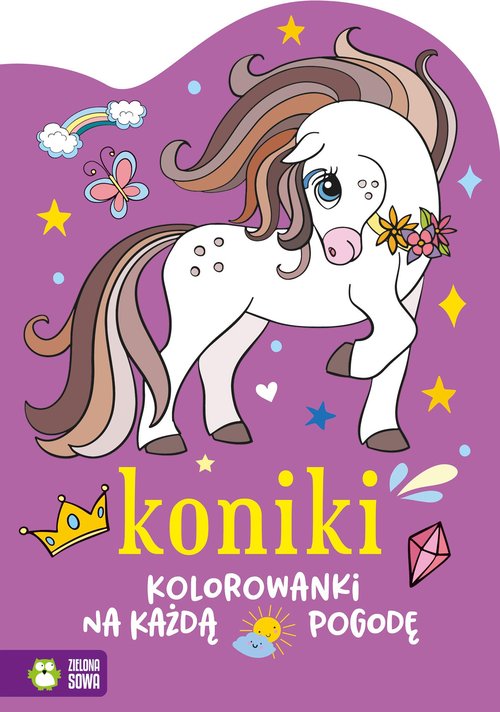 Image of Kolorowanki na każdą pogodę Koniki