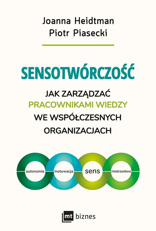 Image of Sensotwórczość Jak zarządzać pracownikami wiedzy we współczesnych organizacjach
