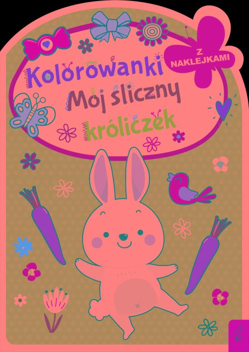 Image of Kolorowanka z wykrojnikiem Mój śliczny króliczek