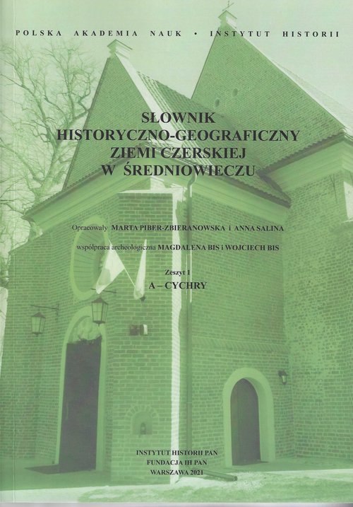 Image of Słownik historyczno-geograficzny ziemi czerskiej w średniowieczu zeszyt 1 A-Cychry