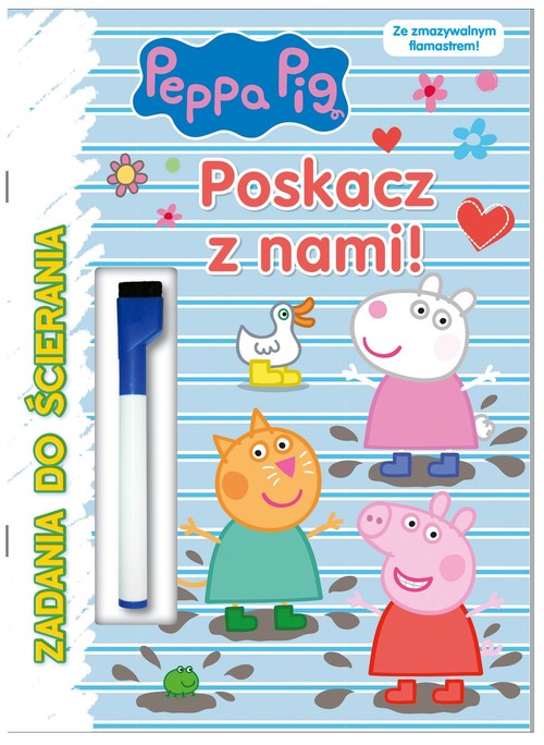 Image of Peppa Pig Zadania do ścierania Poskacz z nami