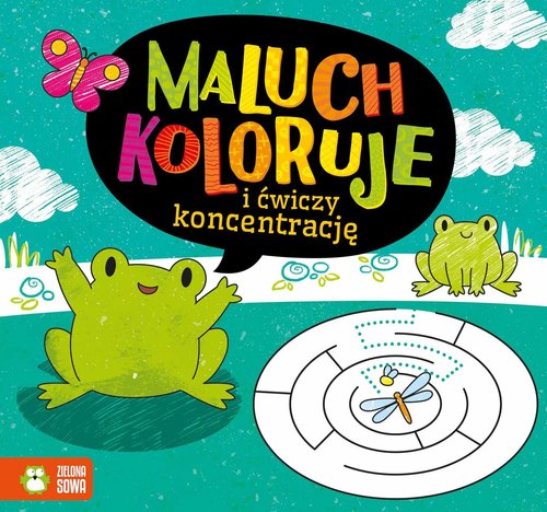 Image of Maluch koloruje i ćwiczy koncentrację