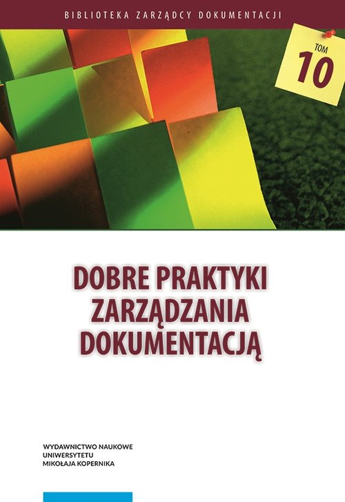 Image of Dobre praktyki zarządzania dokumentacją