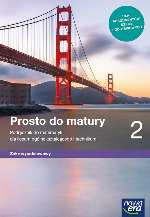 Image of Prosto do matury 2 Matematyka Podręcznik Zakres podstawowy Szkoła ponadpodstawowa