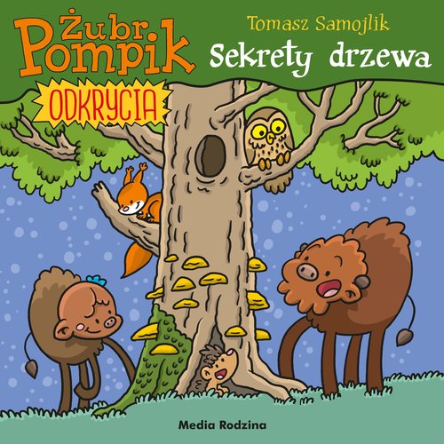 Image of Żubr Pompik Odkrycia 4 Sekrety drzewa