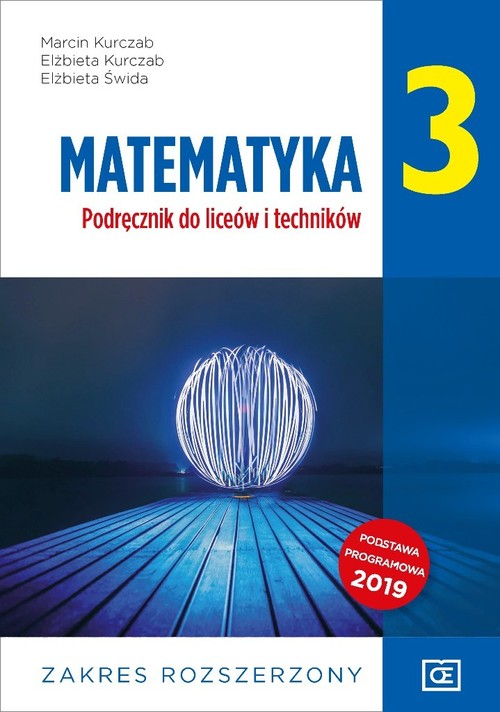 Image of Matematyka 3 Podręcznik Zakres rozszerzony Szkoła ponadpodstawowa