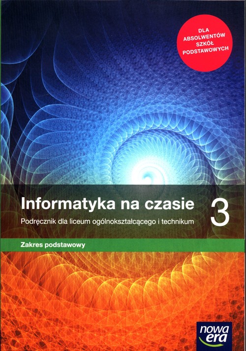Image of Informatyka na czasie 3 Podręcznik Zakres podstawowy Szkoła ponadpodstawowa