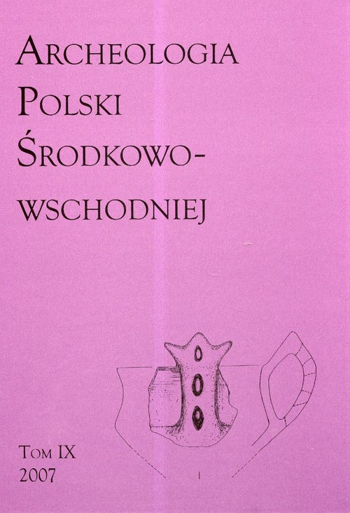 Image of Archeologia Polski Środkowo-Wschodniej Tom 9