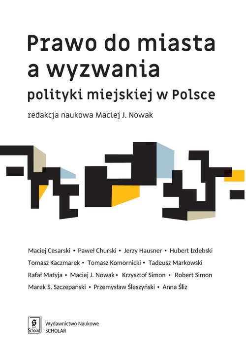 Image of Prawo do miasta a wyzwania polityki miejskiej w Polsce