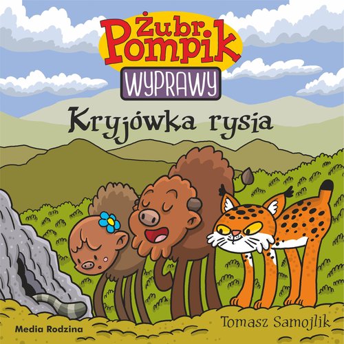 Image of Żubr Pompik Wyprawy Tom 18 Kryjówka rysia