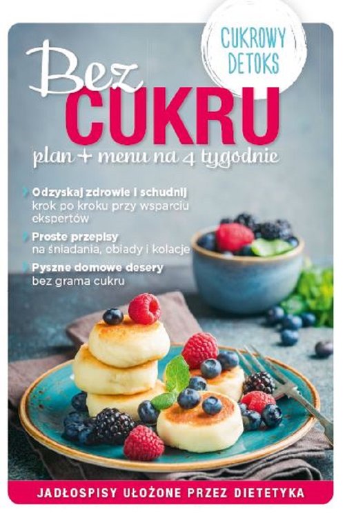 Image of Bez Cukru plan + menu na 4 tygodnie