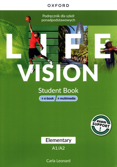Image of Life Vision Elementary Podręcznik + e-book + multimedia Szkoła ponadpodstawowa