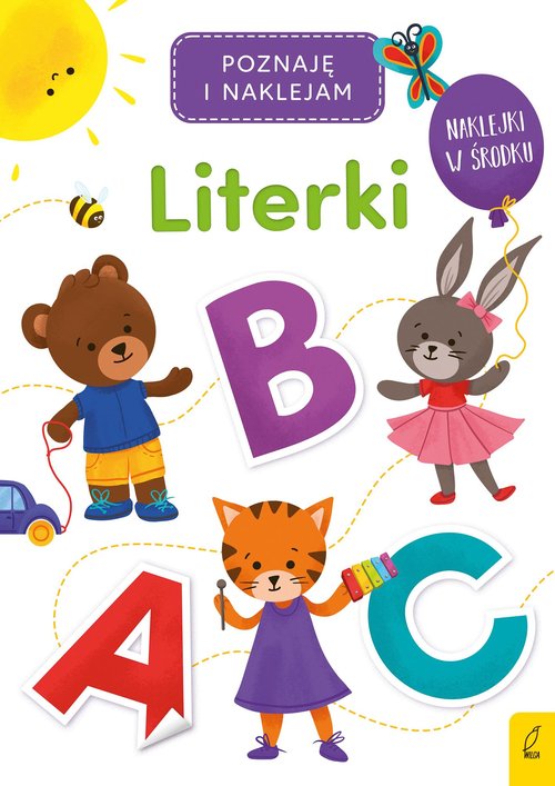 Image of Poznaję i naklejam Literki