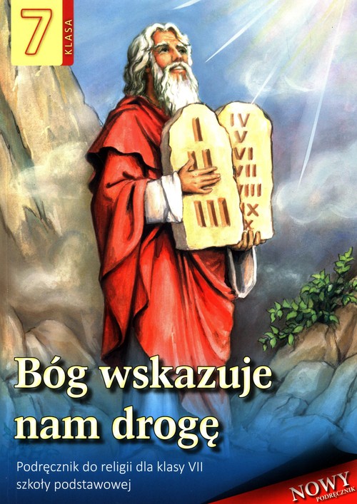 Image of Bóg wskazuje nam drogę Religia 7 Podręcznik Szkoła podstawowa