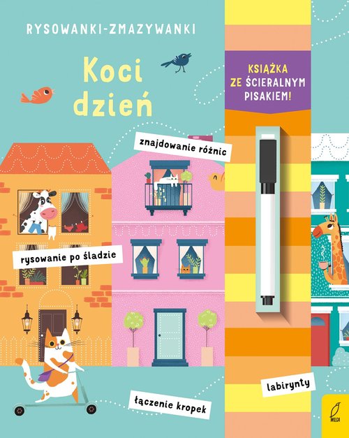 Image of Rysowanki-zmazywanki Koci dzień