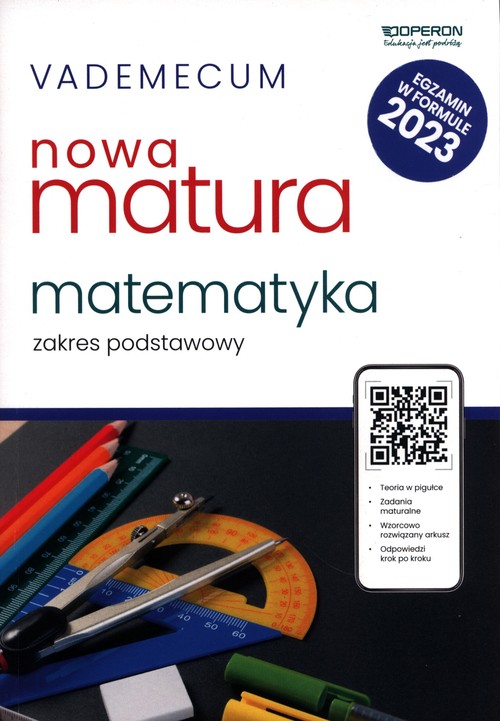 Image of Vademecum Nowa matura 2023 Matematyka Zakres podstawowy