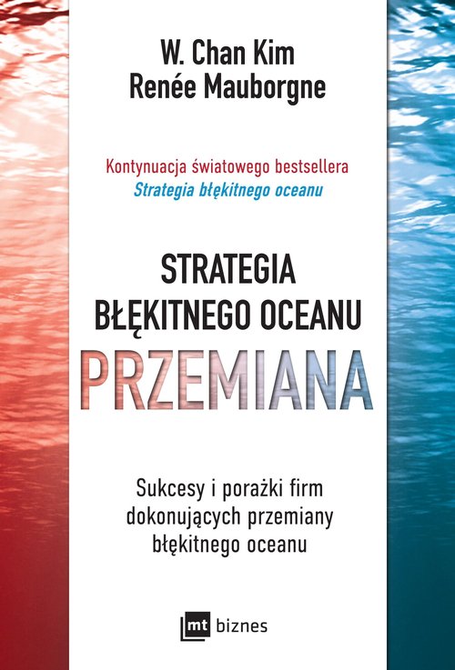 Image of Strategia błękitnego oceanu Przemiana Sukcesy i porażki firm dokonujących przemiany błękitnego oceanu