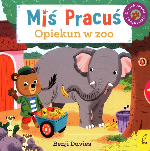Image of Miś Pracuś Opiekun w zoo z ruchomymi elementami