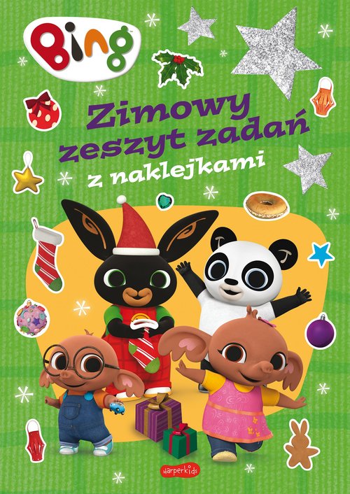 Image of Bing Zimowy zeszyt zadań z naklejkami