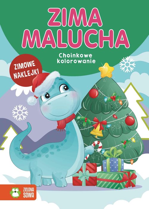 Image of Zima malucha Choinkowe kolorowanie