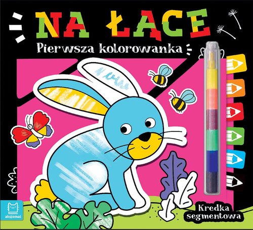 Image of Pierwsza kolorowanka Na łące Kredka segmentowa