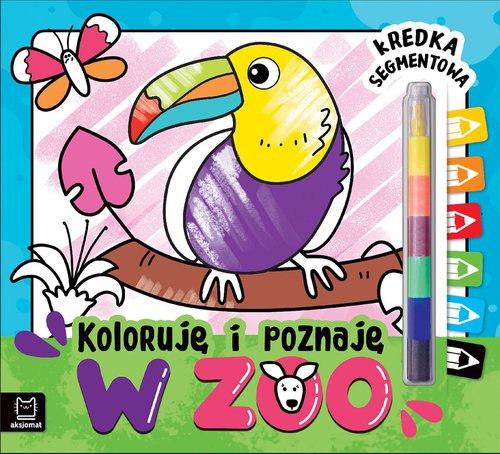 Image of Koloruję i poznaję W zoo Kredka segmentowa