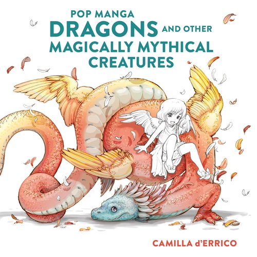 Image of Pop manga dragons and other Magically mythical creatures